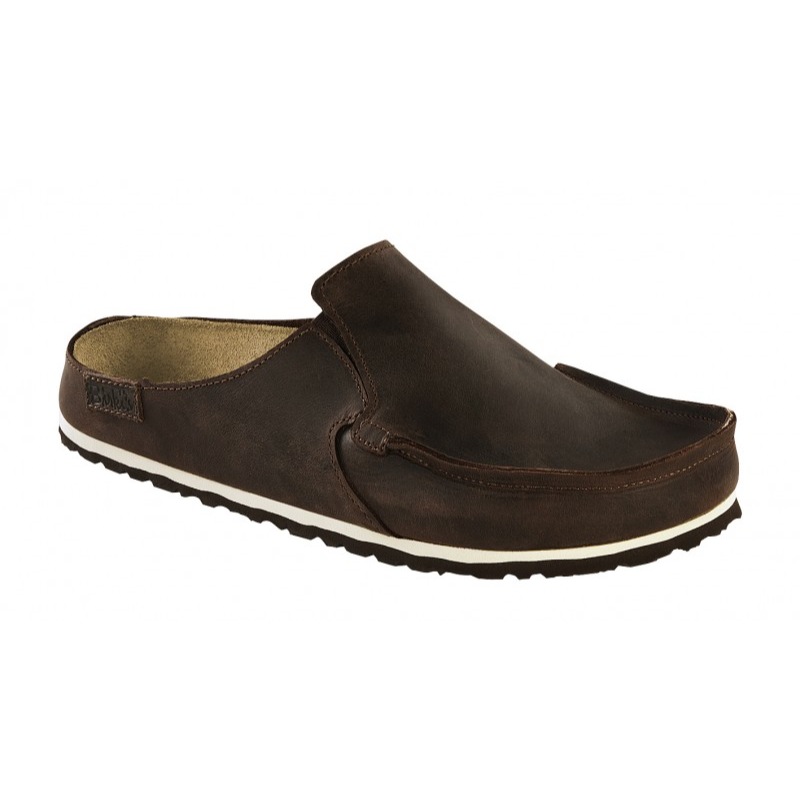 Birki by Birkenstock Classic Skipper clogs regular narrow - grey brown ...