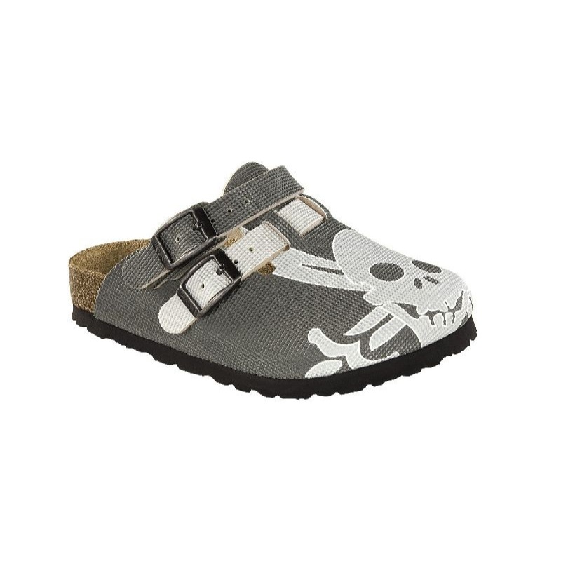 Details about Birki by Birkenstock Kay Kids clogs - black brown blue ...