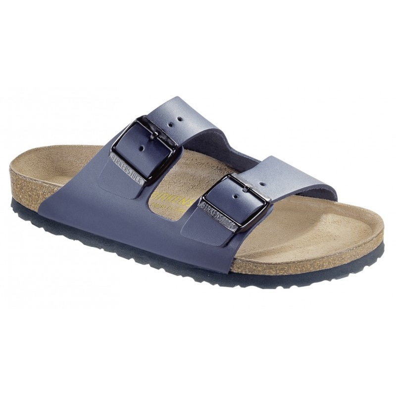 Birkenstock Arizona Leather Sandals - black white brown - Made in ...