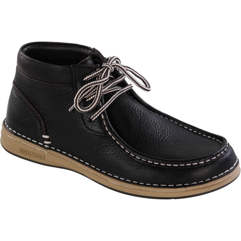 Birkenstock Pasadena High Ladies Boots - black brown - Natural Leather ...